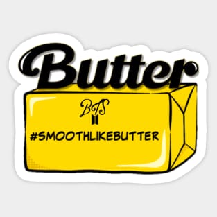 BTS - Smooth Like Butter Sticker